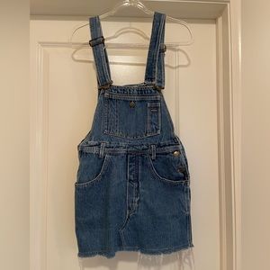STUIDO F Denim Overall Skirt
